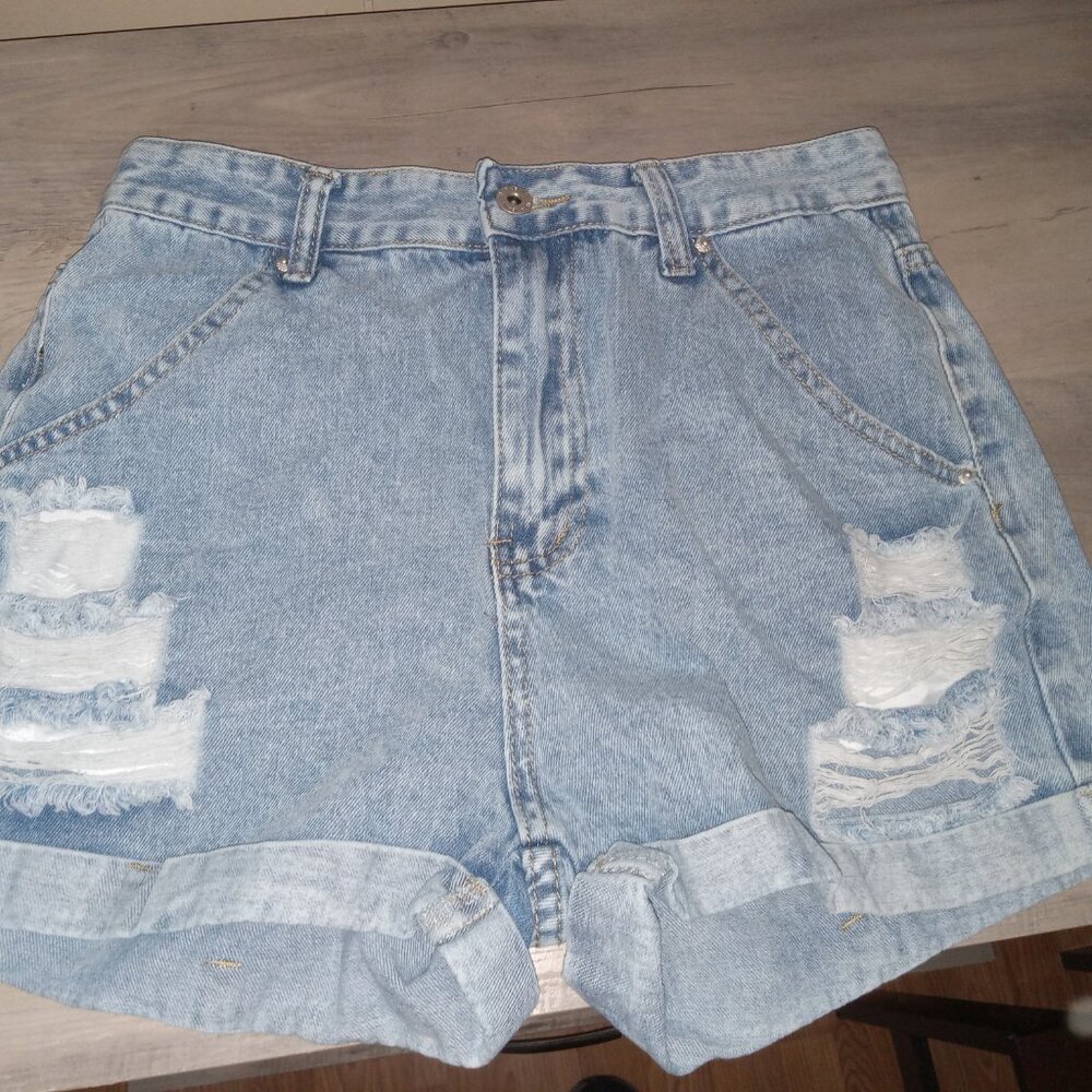 Ladies shein light Jean shorts